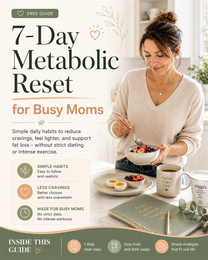 7-Day Metabolic Reset for Busy Moms free guide cover